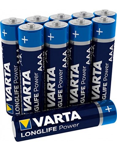 1x10 Varta Longlife Power Micro AAA LR03