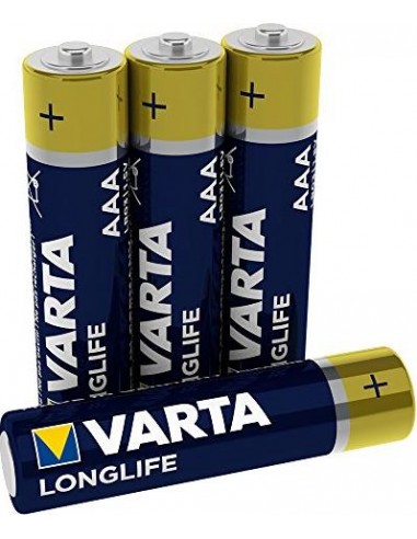 1x4 Varta Longlife Micro AAA LR 03