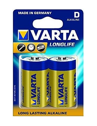 1x2 Varta Longlife Mono D LR 20