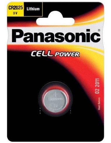 1 Panasonic CR 2025 Lithium Power