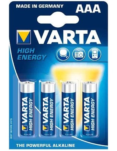 1x4 Varta Longlife Power Micro AAA LR03