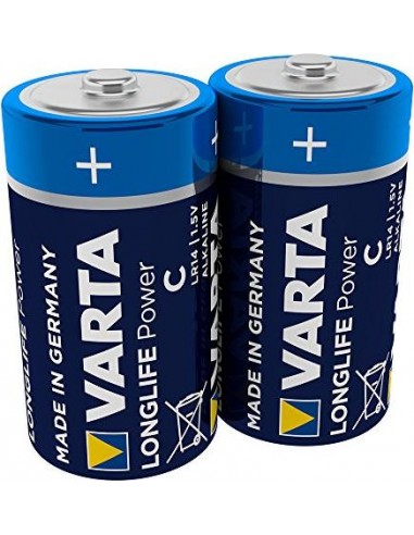 1x2 Varta Longlife Power Baby C LR14