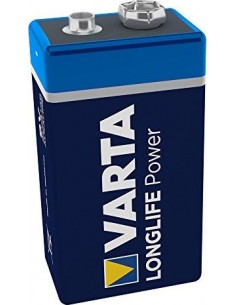 1 Varta Longlife Power 9V-Block 6LR61