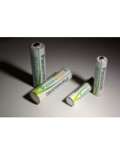 1x2 Panasonic Akku NiMH Micro AAA 750 mAh Ready to Use DECT