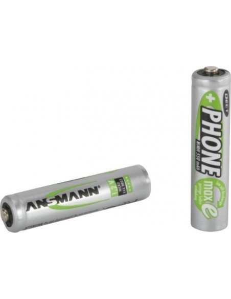 1x2 Ansmann maxE NiMH rech.bat. Micro AAA 550 mAh DECT PHONE