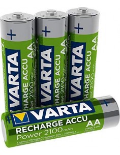 1x4 Varta Rechargeable Accu AA Ready2Use NiMH 2100 mAh...