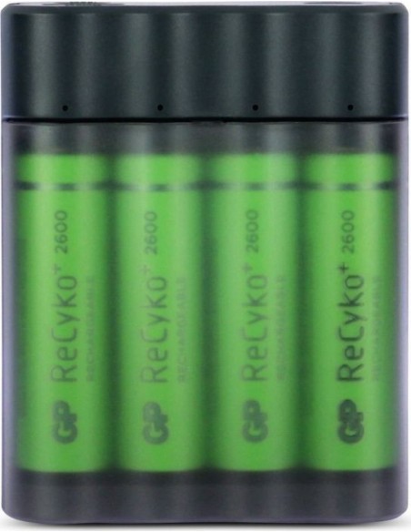 GP ReCyko+ CHARGE AnyWay 3in1 Charger - Powerbank