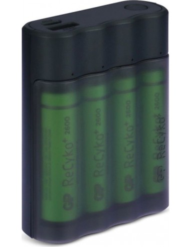 GP ReCyko+ CHARGE AnyWay 3in1 Charger - Powerbank