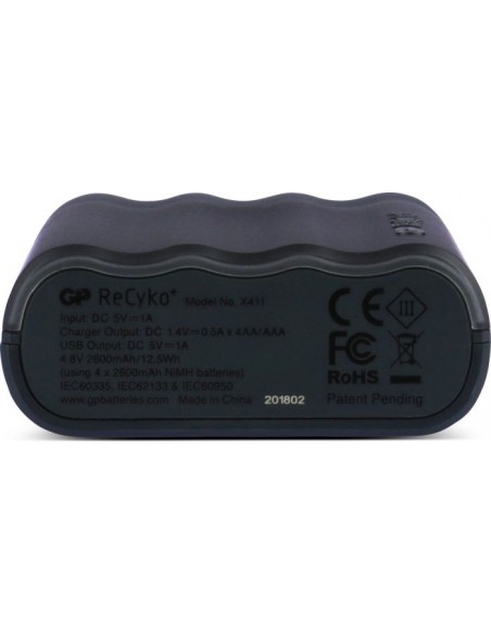 GP ReCyko+ CHARGE AnyWay 3in1 Charger - Powerbank