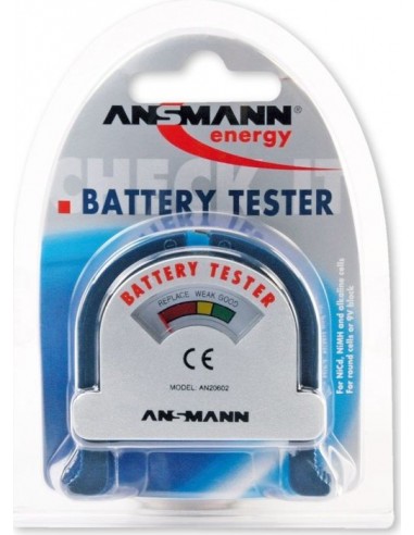Ansmann battery tester