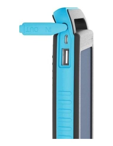 Xlayer Powerbank PLUS Solar Black/Blue 15000mAh