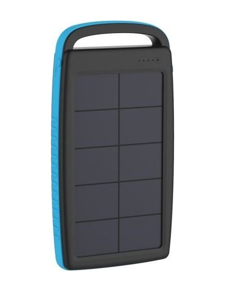 Xlayer Powerbank PLUS Solar Black/Blue 20000mAh