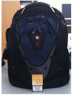 Wenger Ibex 17  up to 43,90 cm Laptop Backpack black / blue