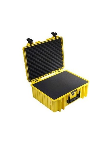 B-W Outdoor Case Type 6000 yellow with pre-cut...