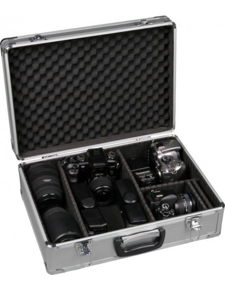 mantona Foto Case Basic M silver