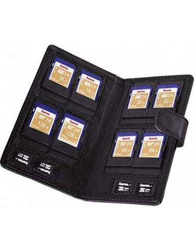 Hama Memory Card Case Vegas black SD / micro SD 95964