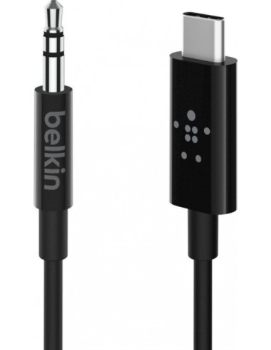 Belkin RockStar 3,5mm Aud./USB-C Cable 0,9m...