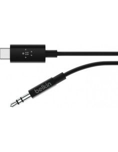 Belkin RockStar 3,5mm Aud./USB-C Cable 1,8m black...