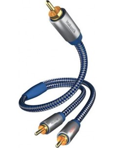 in-akustik Premium Y Subwoofer Cable Cinch - 2x Cinch 3,0 m