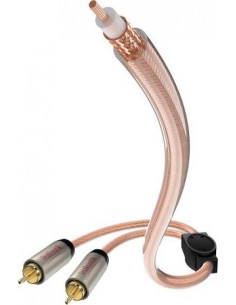in-akustik Star II Subwoofer Cable Y Cinch - 2x Cinch 12,0 m