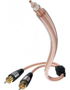 in-akustik Star II Subwoofer Cable Y Cinch - 2x Cinch 7,5 m
