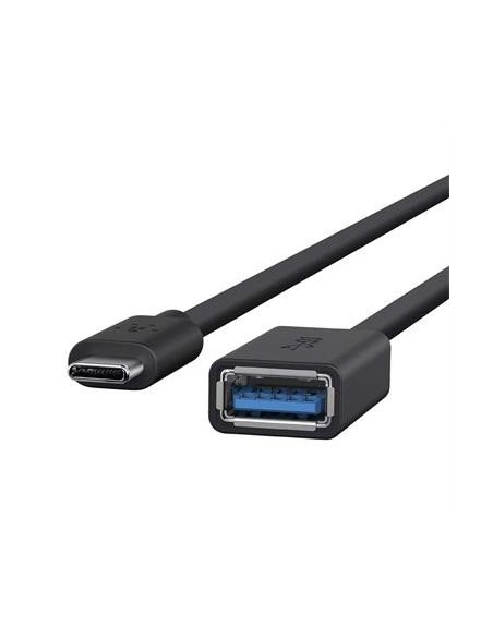 Belkin USB 3.0 Buchse 5GBit/s USB-C to USB-A 14 cm black
