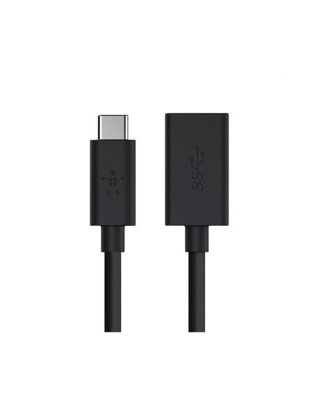 Belkin USB 3.0 Buchse 5GBit/s USB-C to USB-A 14 cm black