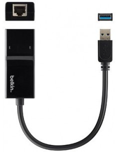 Belkin USB 3.0 Gigabit Ethernet Adapter 10/100/1000Mbps...