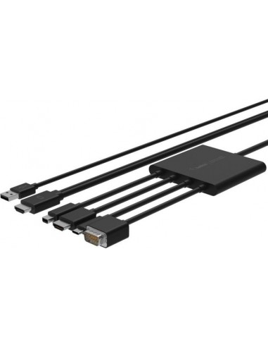 Belkin Digital Multiport Adapt Mini-DPP,HDMI,USB-C,VGA to HDMI