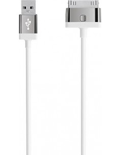 Belkin Lade- / Sync Cable 30 Pin Dock 2,0 m white