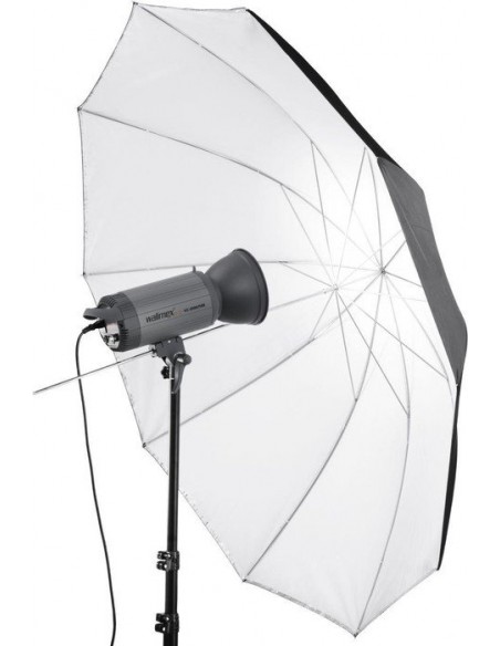 walimex 2in1 Reflex - Translucent Umbrella white 150cm
