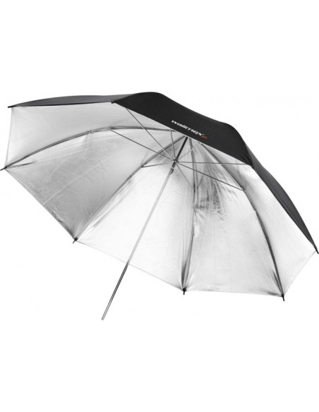 walimex Reflex Umbrella black/silver   2 lay, 109cm