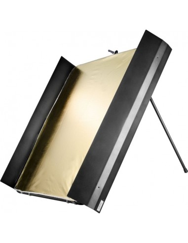 walimex pro Reflector Panel with Barn Doors, 1x1m