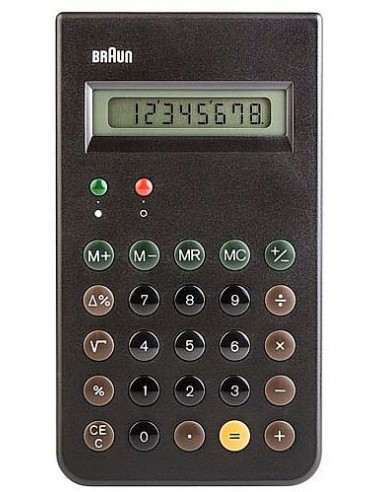 Braun BNE 001 BK Calculator