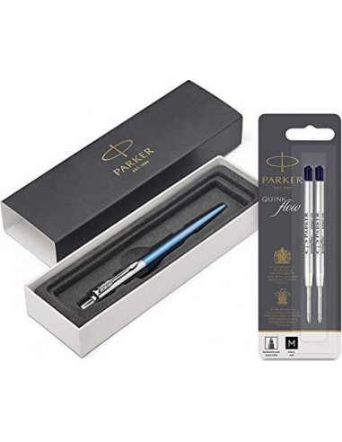 Parker Jotter Waterloo Blue C.C. Ballpoint Pen M