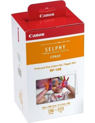 Canon RP-108 10x15 cm Color Ink/Paper Set (108...