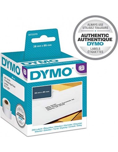 Dymo Address Labels        99010 89mm x 28mm / 2 x 130 labels