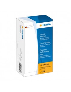 Herma Franking Labels     130x40 500 pcs. double...