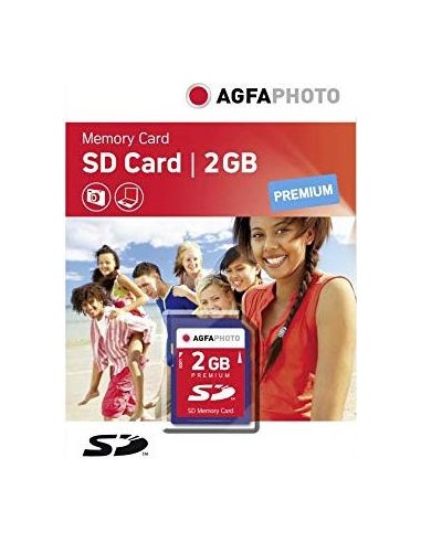 AgfaPhoto SD Card 2GB 133x Premium