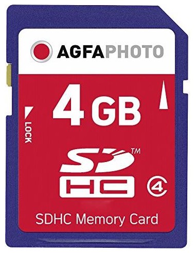 AgfaPhoto SDHC card          4GB