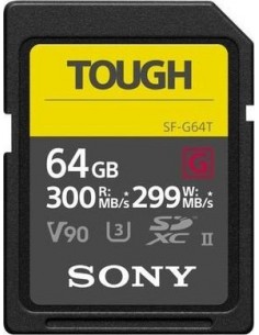 Sony SDXC Pro Tough         64GB Class 10 UHS-II U3