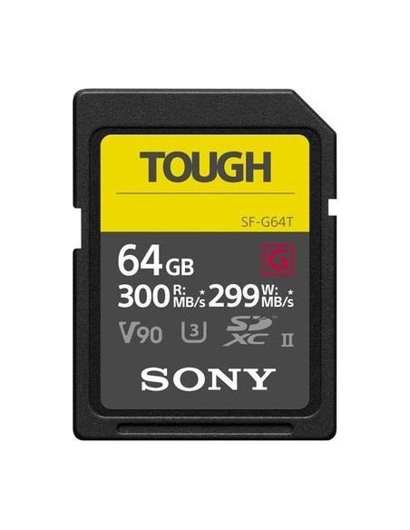 Sony SDXC Pro Tough         64GB Class 10 UHS-II U3