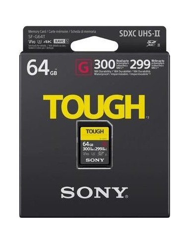 Sony SDXC Pro Tough         64GB Class 10...