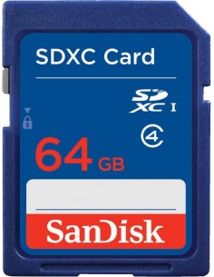 SanDisk SDXC Card           64GB SDSDB-064G-B35