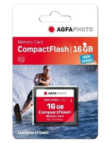 AgfaPhoto Compact Flash     16GB High Speed 300x MLC
