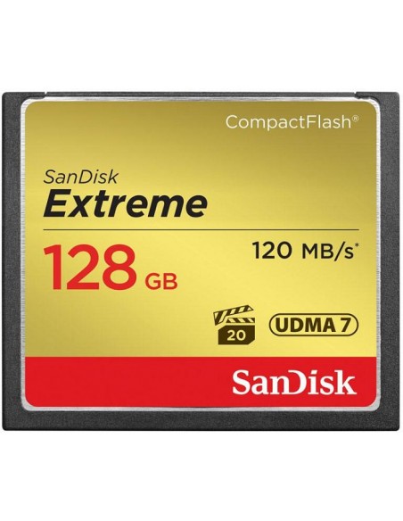 SanDisk Extreme CF         128GB 120MB/s UDMA7   SDCFXSB-128G-G46