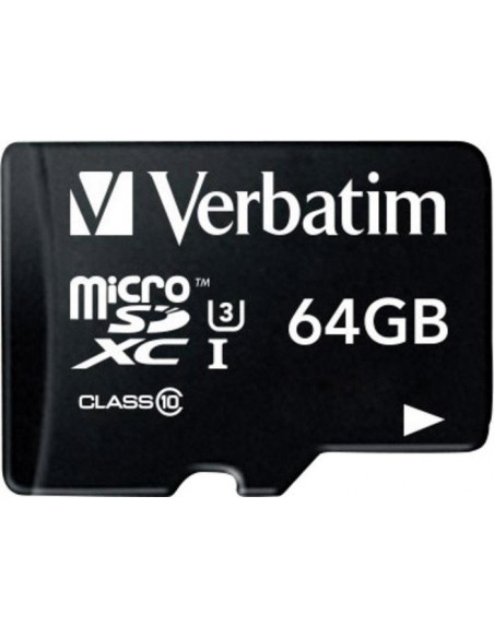 Verbatim microSDXC Pro      64GB Class 10 UHS-I incl Adapter