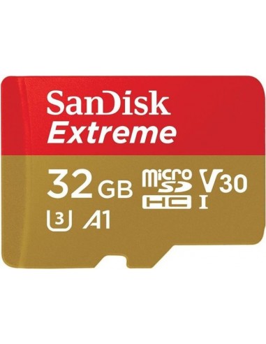 SanDisk microSDHC Action SC 32GB Extr.100MB A1 SDSQXAF-032G-GN6AA