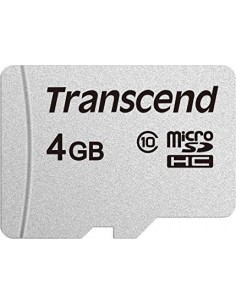 Transcend microSDHC 300S     4GB Class 10