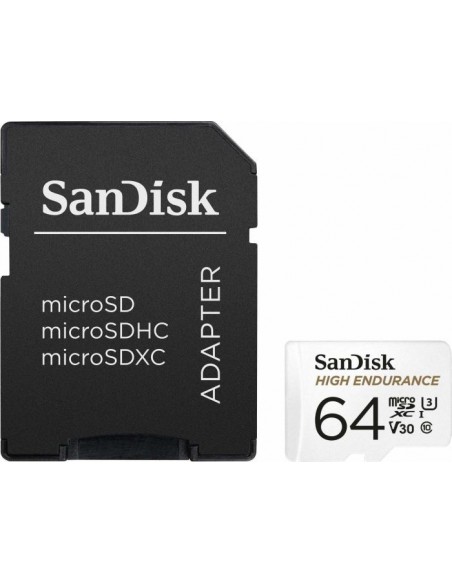 SanDisk High Endurance      64GB microSDHC     SDSQQNR-064G-GN6IA